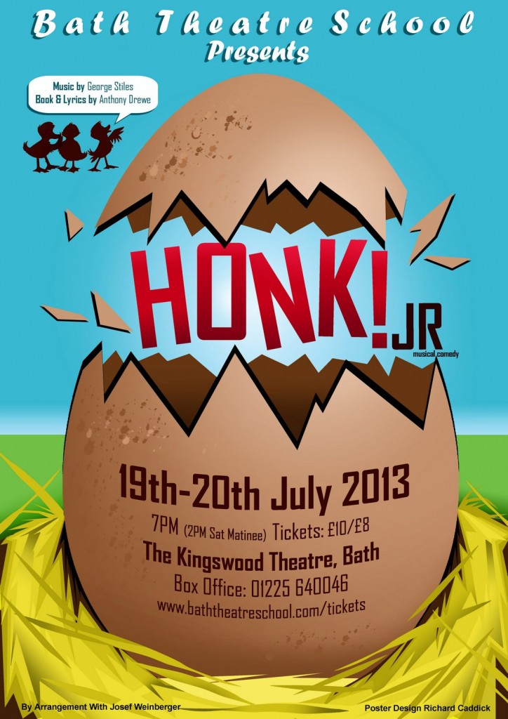 Honk Poster Bath Theatre School